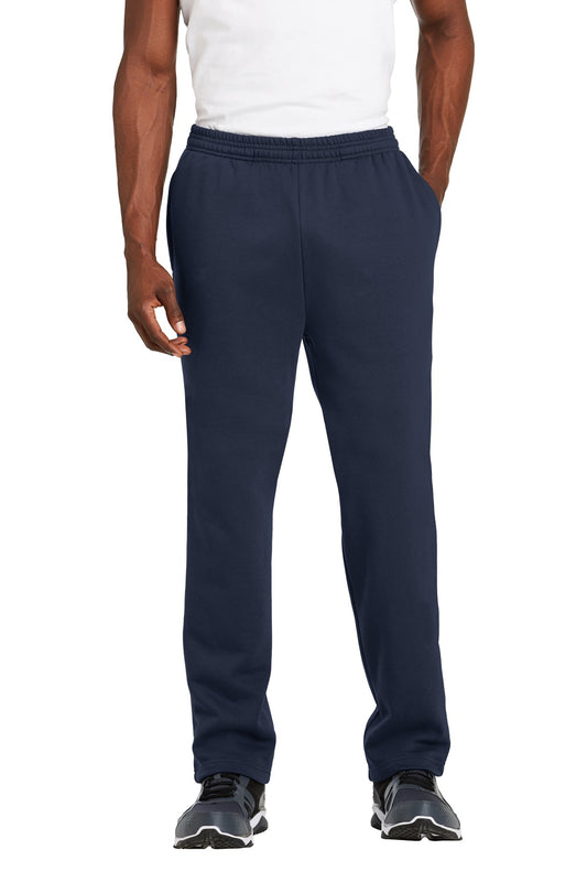 Sport-Tek Open Bottom Sweatpant. ST257 - True Navy