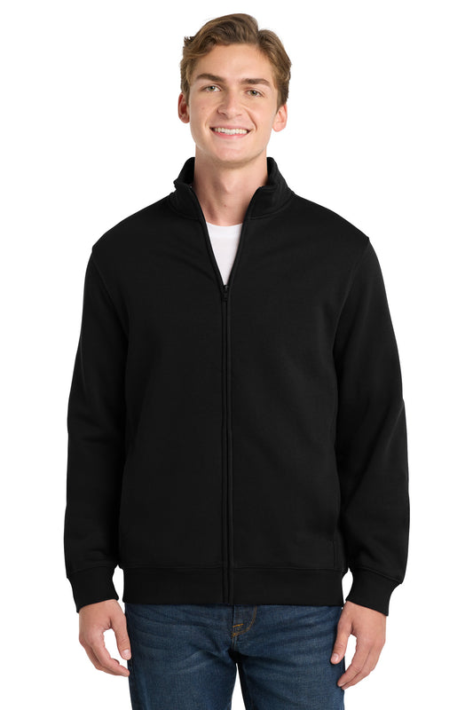 Sport-Tek Full-Zip Sweatshirt. ST259 - Black