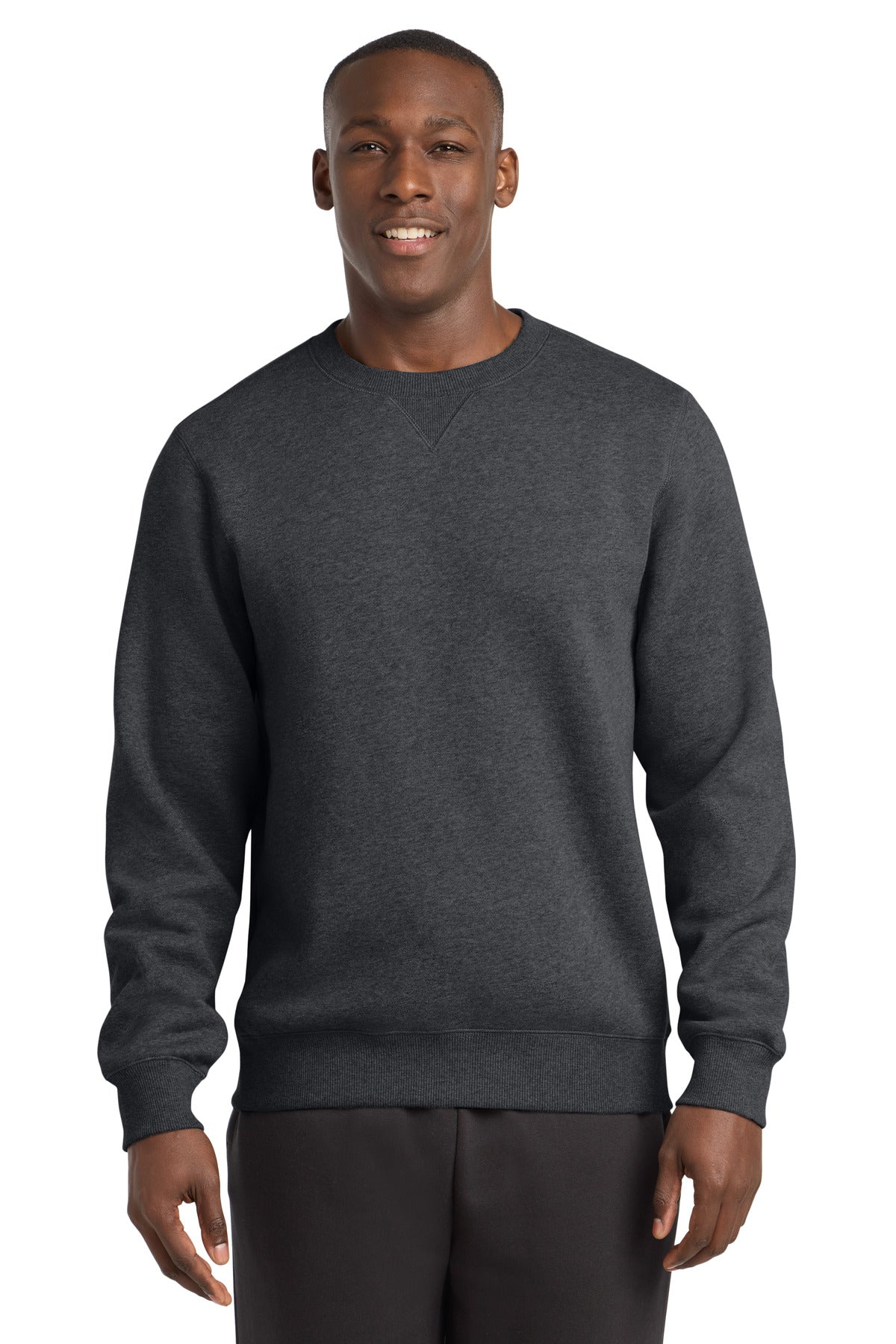 Sport-Tek Crewneck Sweatshirt. ST266 - Graphite Heather