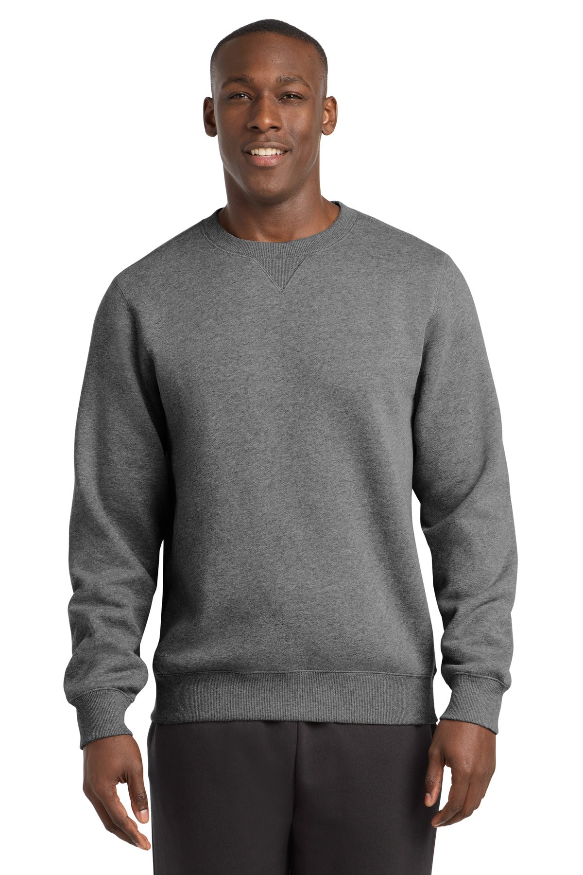 Sport-Tek Crewneck Sweatshirt. ST266 - Vintage Heather