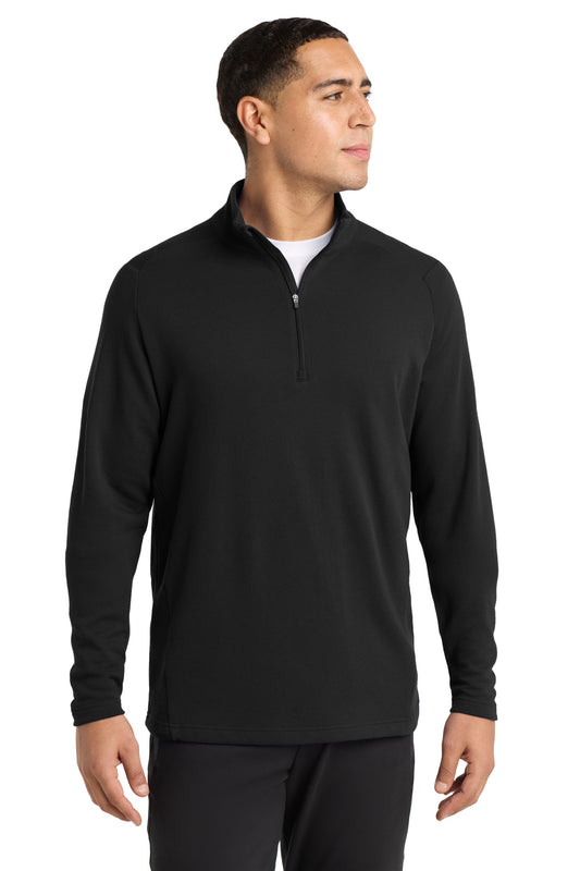 Sport-Tek  Lightweight French Terry 1/4-Zip Pullover. ST273 - Black