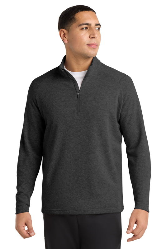 Sport-Tek  Lightweight French Terry 1/4-Zip Pullover. ST273 - Heather Black