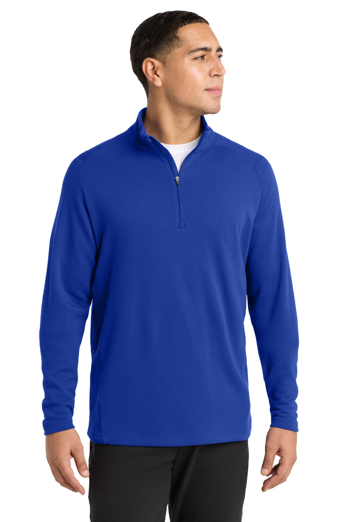 Sport-Tek  Lightweight French Terry 1/4-Zip Pullover. ST273 - True Royal
