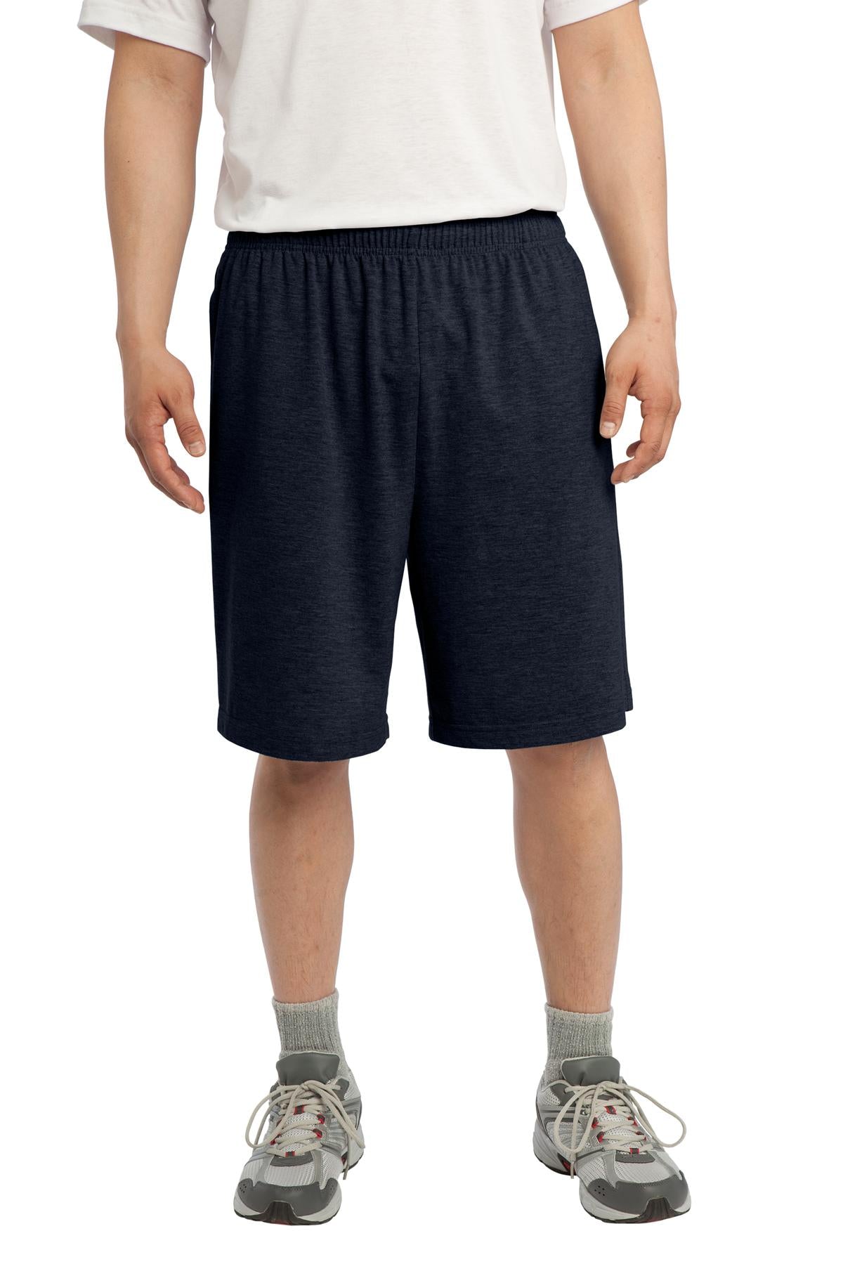 Sport-Tek Jersey Knit Short with Pockets. ST310 - True Navy