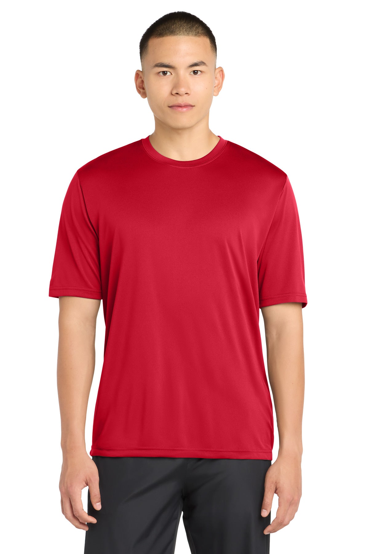 Sport-Tek PosiCharge Tough Tee. ST320 - Deep Red