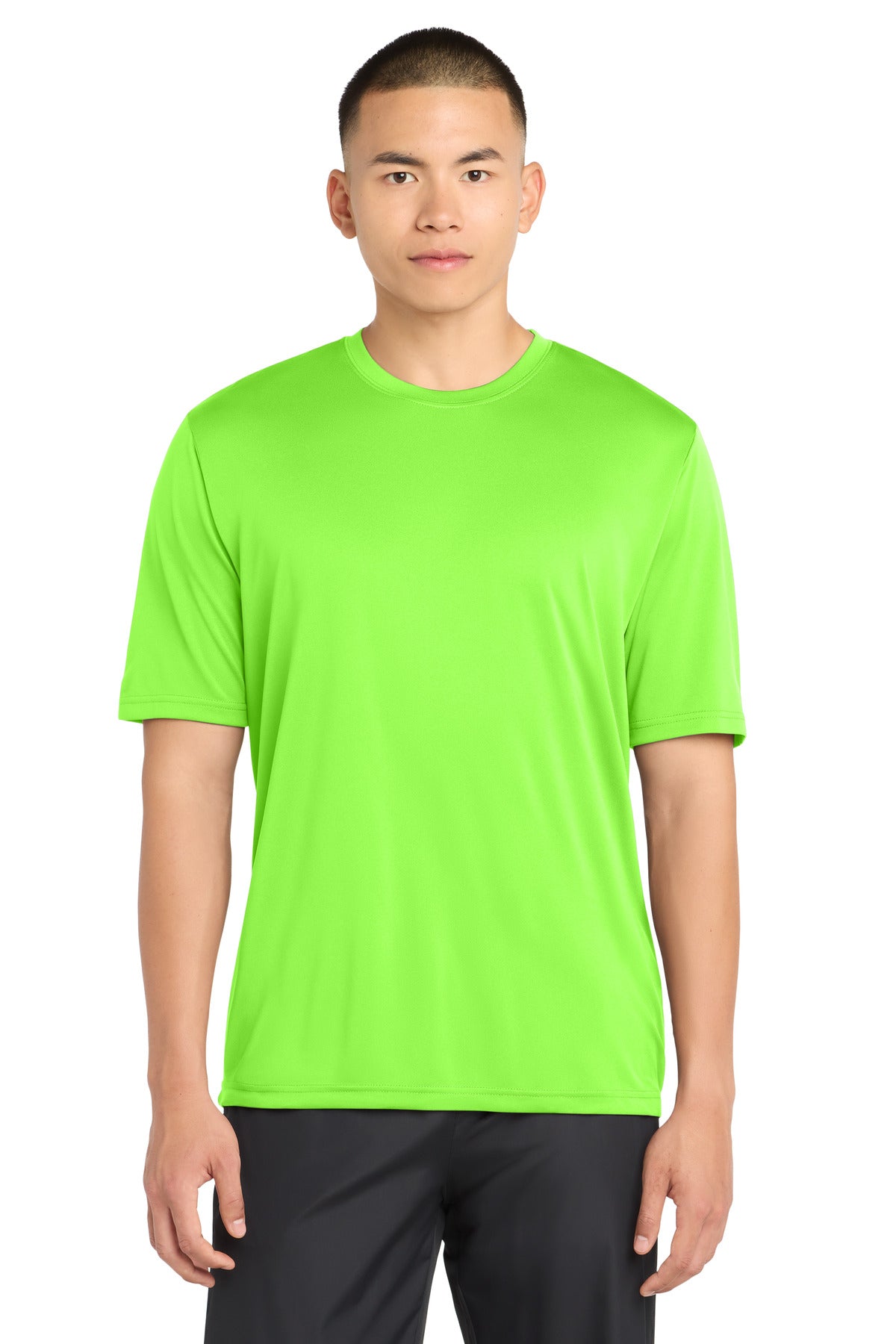 Sport-Tek PosiCharge Tough Tee. ST320 - Neon Green