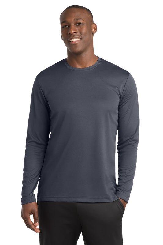 Sport-Tek PosiCharge RacerMesh Long Sleeve Tee. ST340LS - Graphite