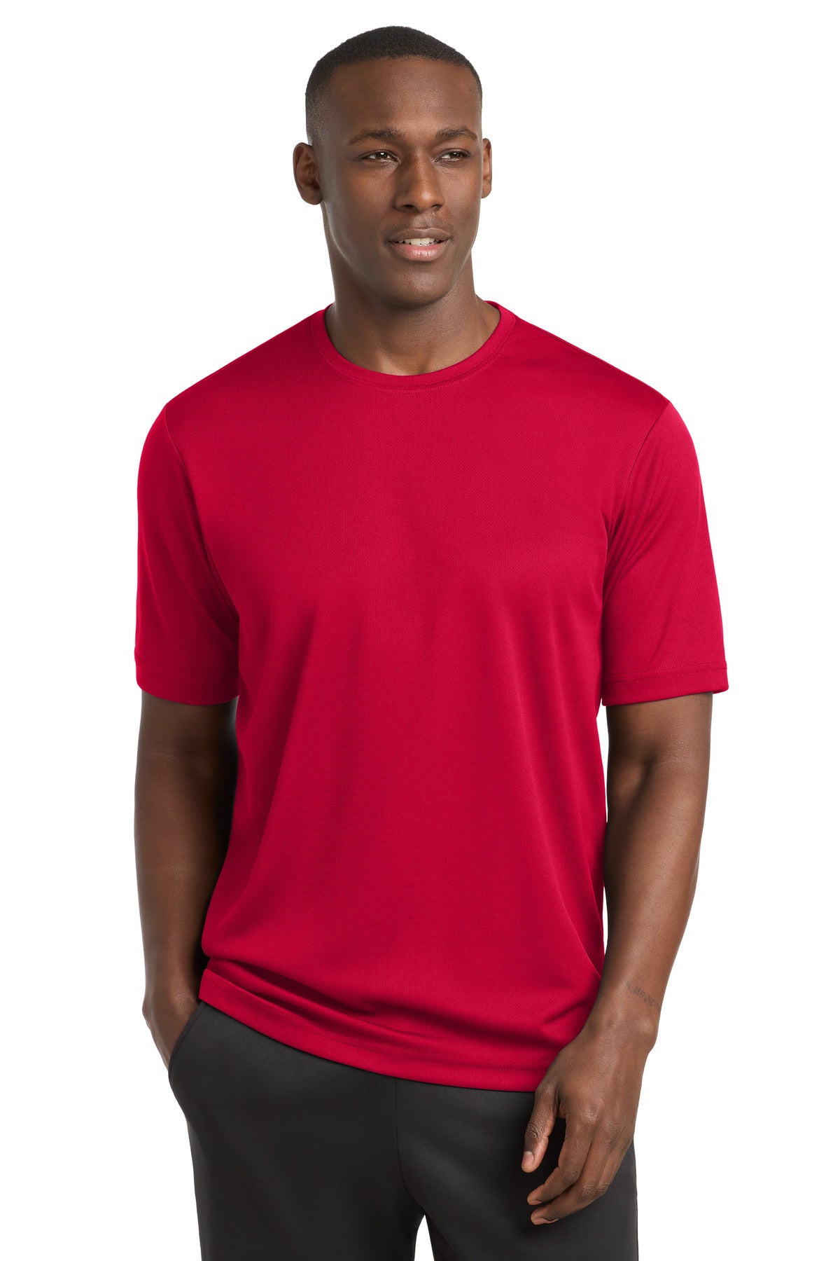 Sport-Tek PosiCharge RacerMesh Tee. ST340 - Deep Red