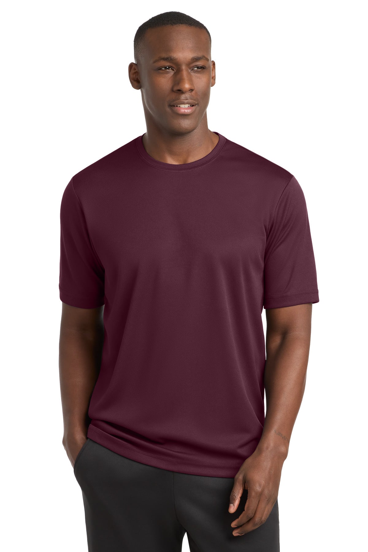 Sport-Tek PosiCharge RacerMesh Tee. ST340 - Maroon
