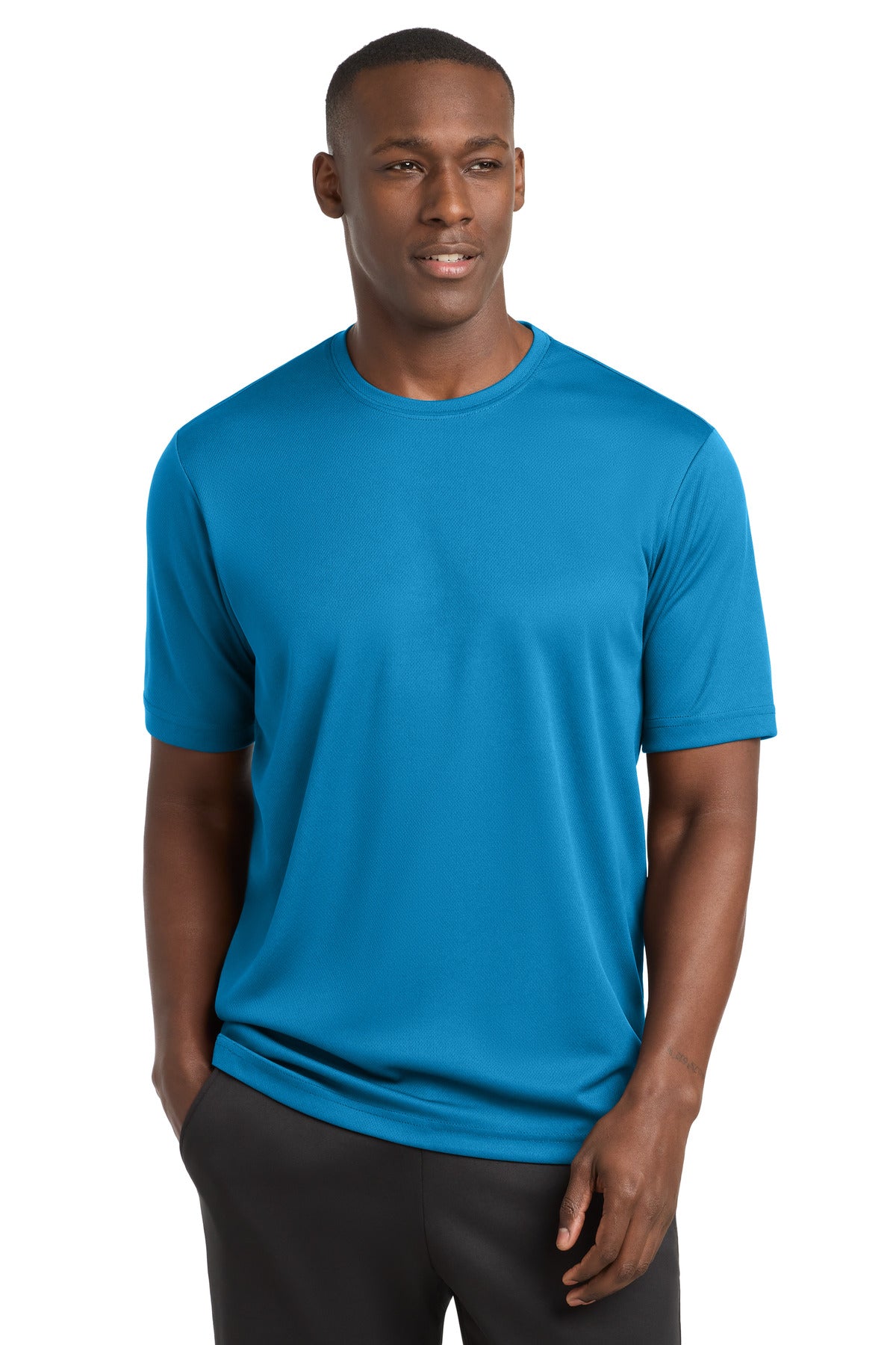 Sport-Tek PosiCharge RacerMesh Tee. ST340 - Pond Blue