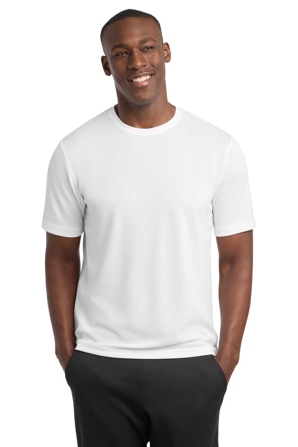 Sport-Tek PosiCharge RacerMesh Tee. ST340 - White