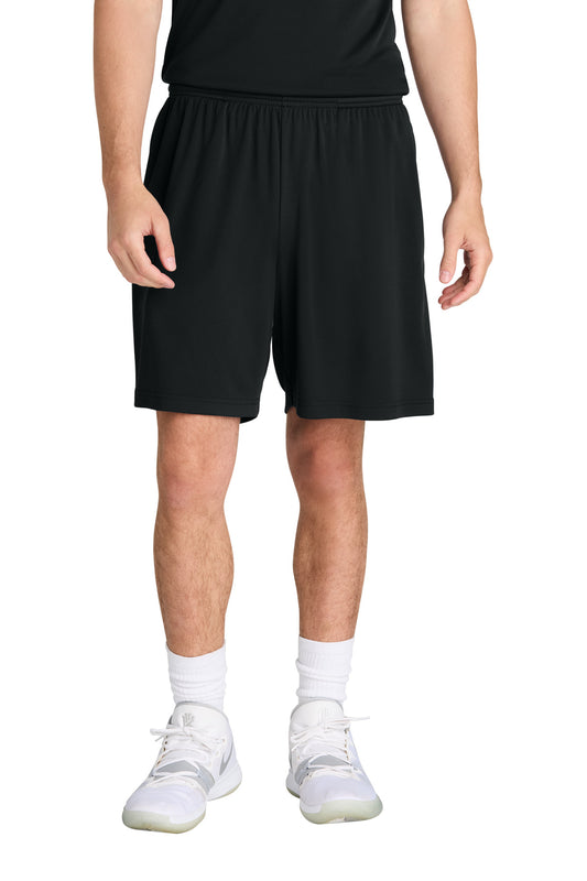 Sport-Tek PosiCharge Competitor 7  Pocketed Short ST349P - Black