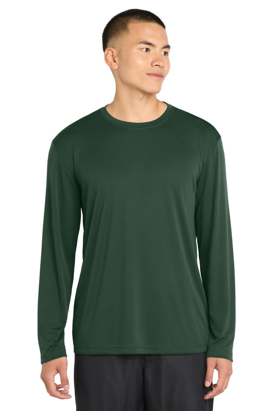 Sport-Tek Long Sleeve PosiCharge Competitor Tee. ST350LS - Forest Green