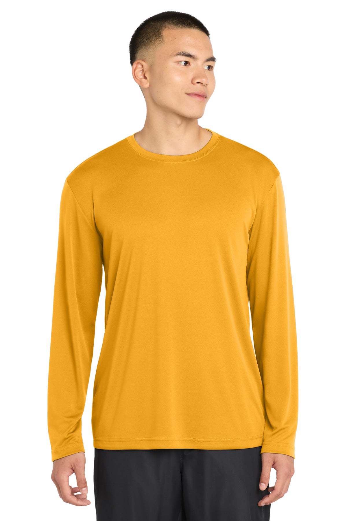 Sport-Tek Long Sleeve PosiCharge Competitor Tee. ST350LS - Gold