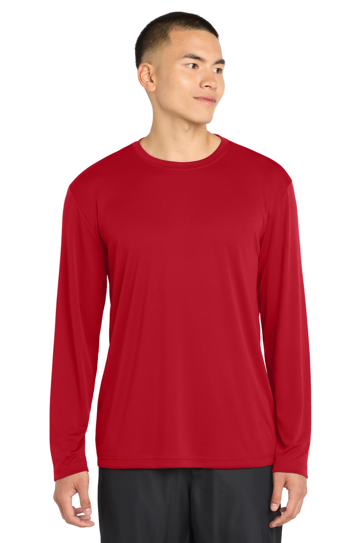 Sport-Tek Long Sleeve PosiCharge Competitor Tee. ST350LS - True Red