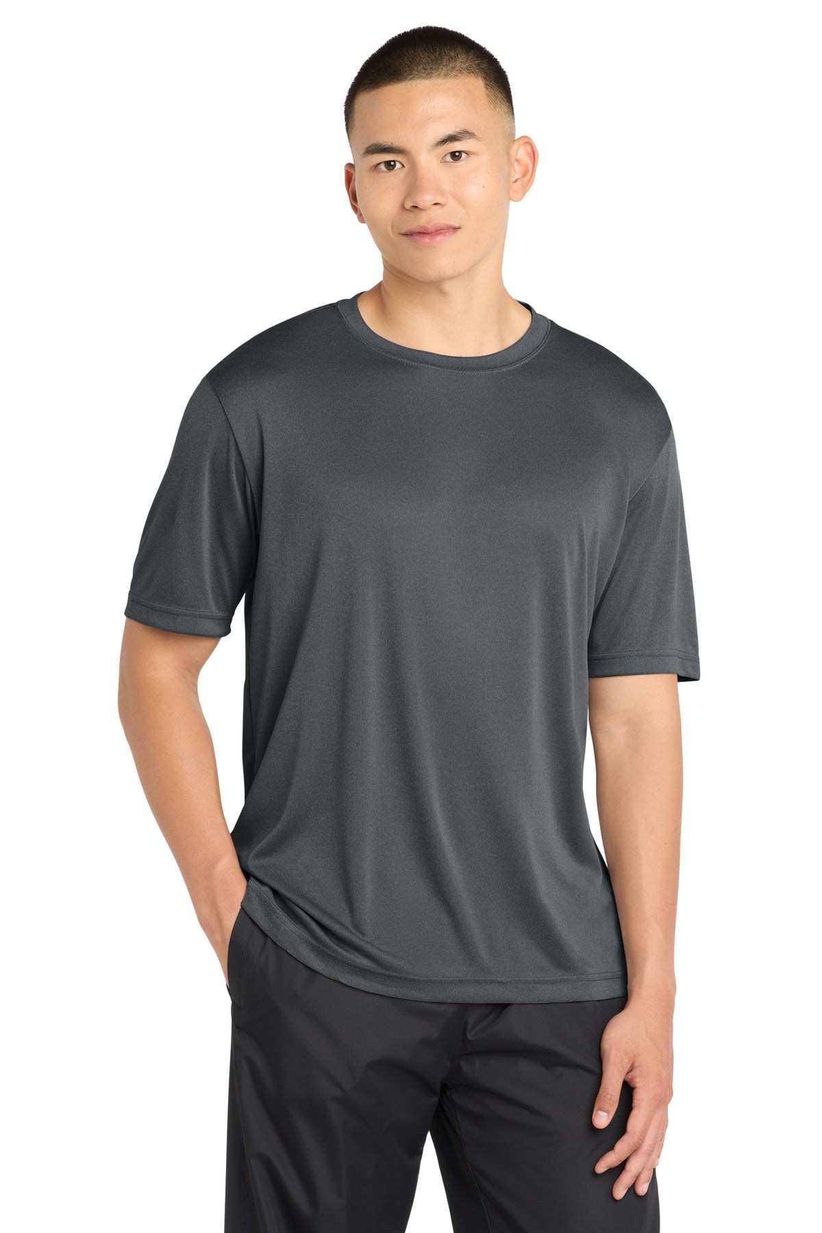 Sport-Tek PosiCharge Competitor Tee. ST350 - Iron Grey Heather