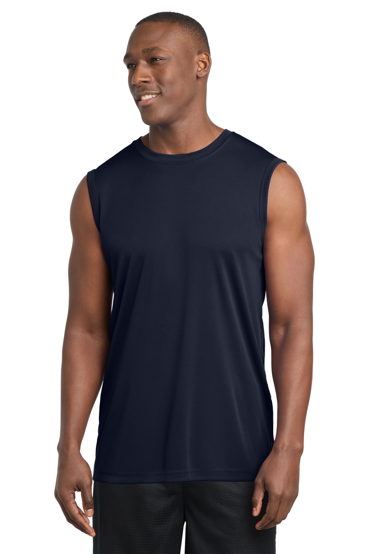 Sport-Tek Sleeveless PosiCharge Competitor Tee. ST352 - True Navy