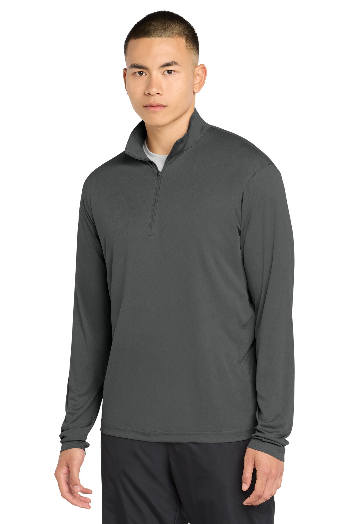 Sport-Tek PosiCharge Competitor 1/4-Zip Pullover. ST357 - Iron Grey