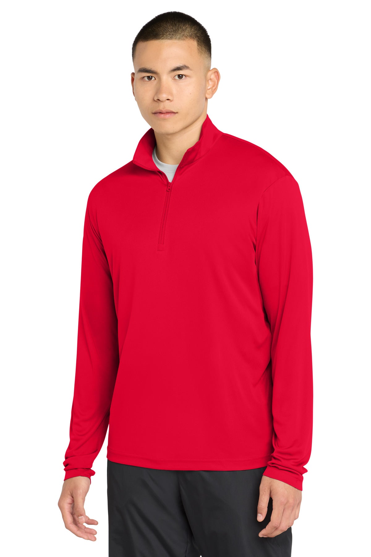 Sport-Tek PosiCharge Competitor 1/4-Zip Pullover. ST357 - True Red
