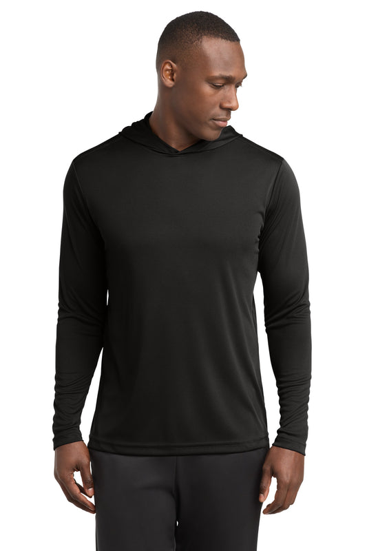 Sport-Tek  PosiCharge  Competitor  Hooded Pullover. ST358 - Black