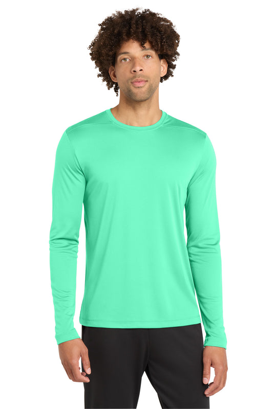 Sport-Tek  Posi-UV Pro Long Sleeve Tee. ST420LS - Bright Seafoam