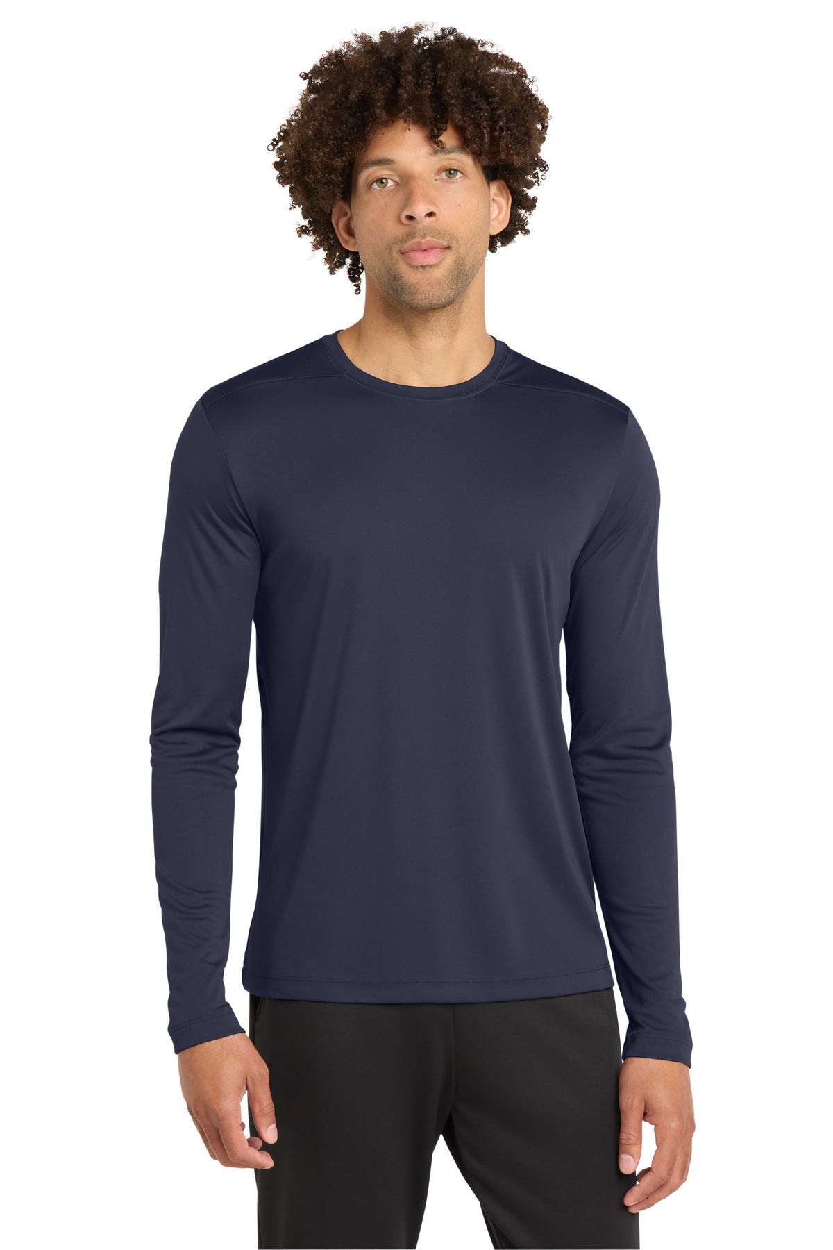 Sport-Tek  Posi-UV Pro Long Sleeve Tee. ST420LS - True Navy