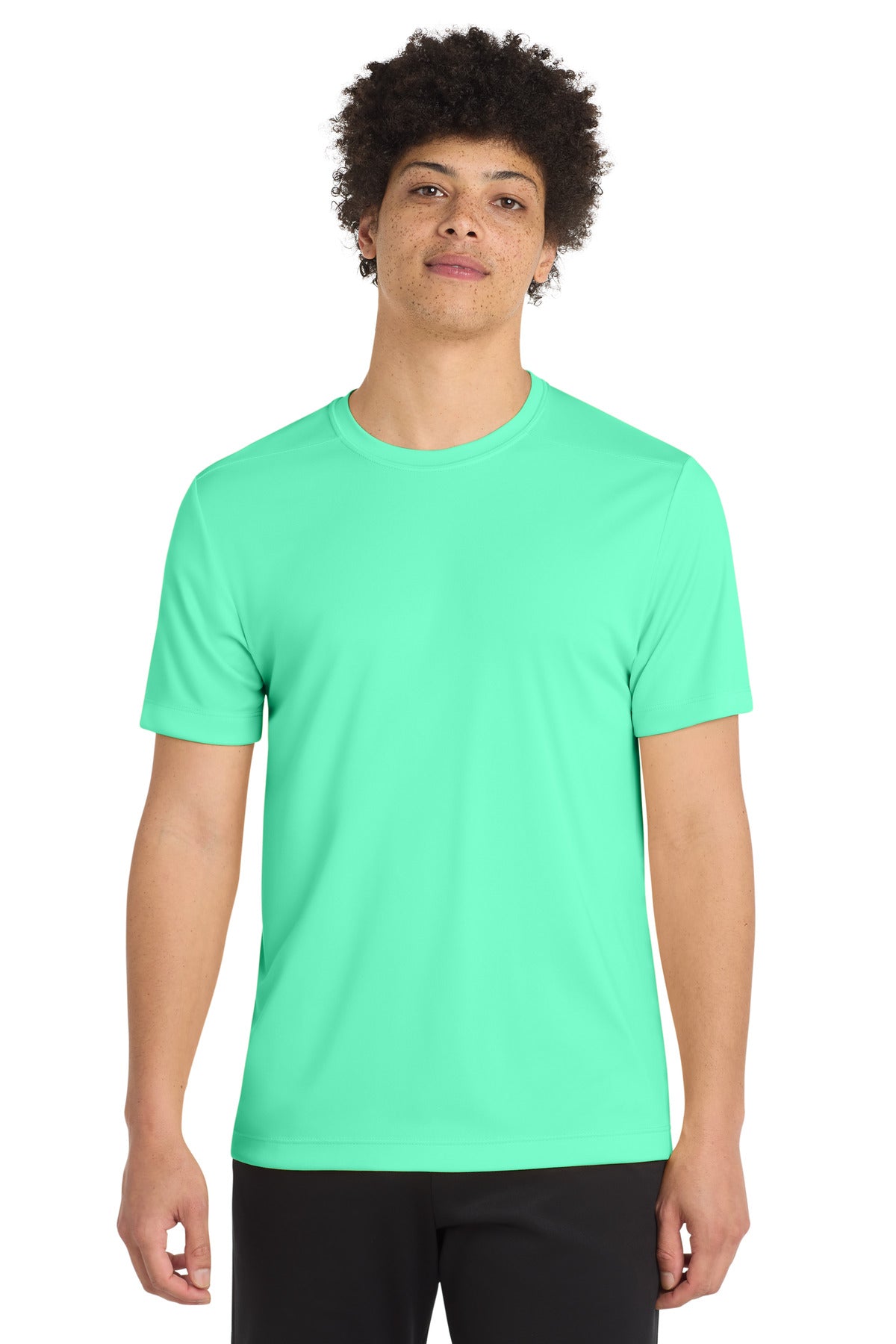 Sport-Tek  Posi-UV Pro Tee. ST420 - Bright Seafoam