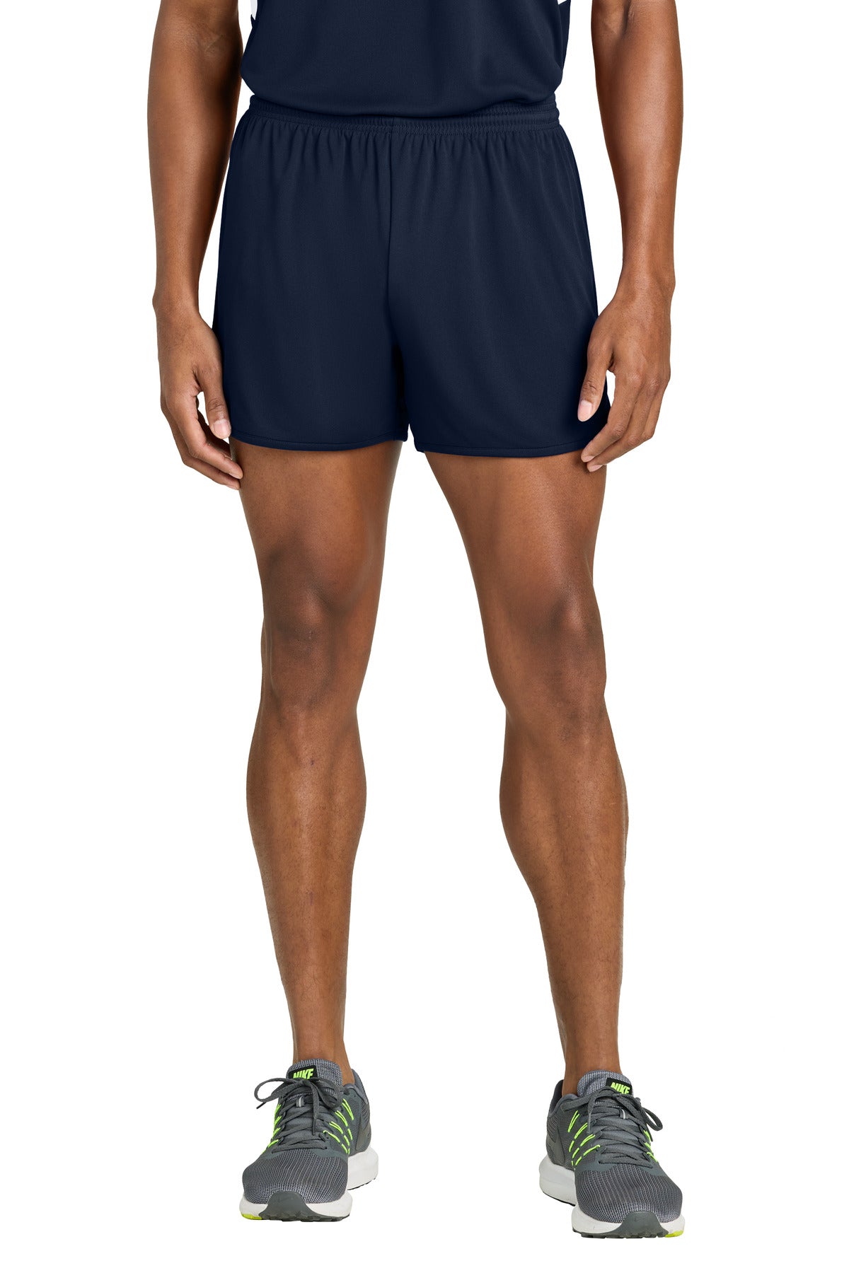 Sport-Tek Club 4  Track Short ST447 - True Navy
