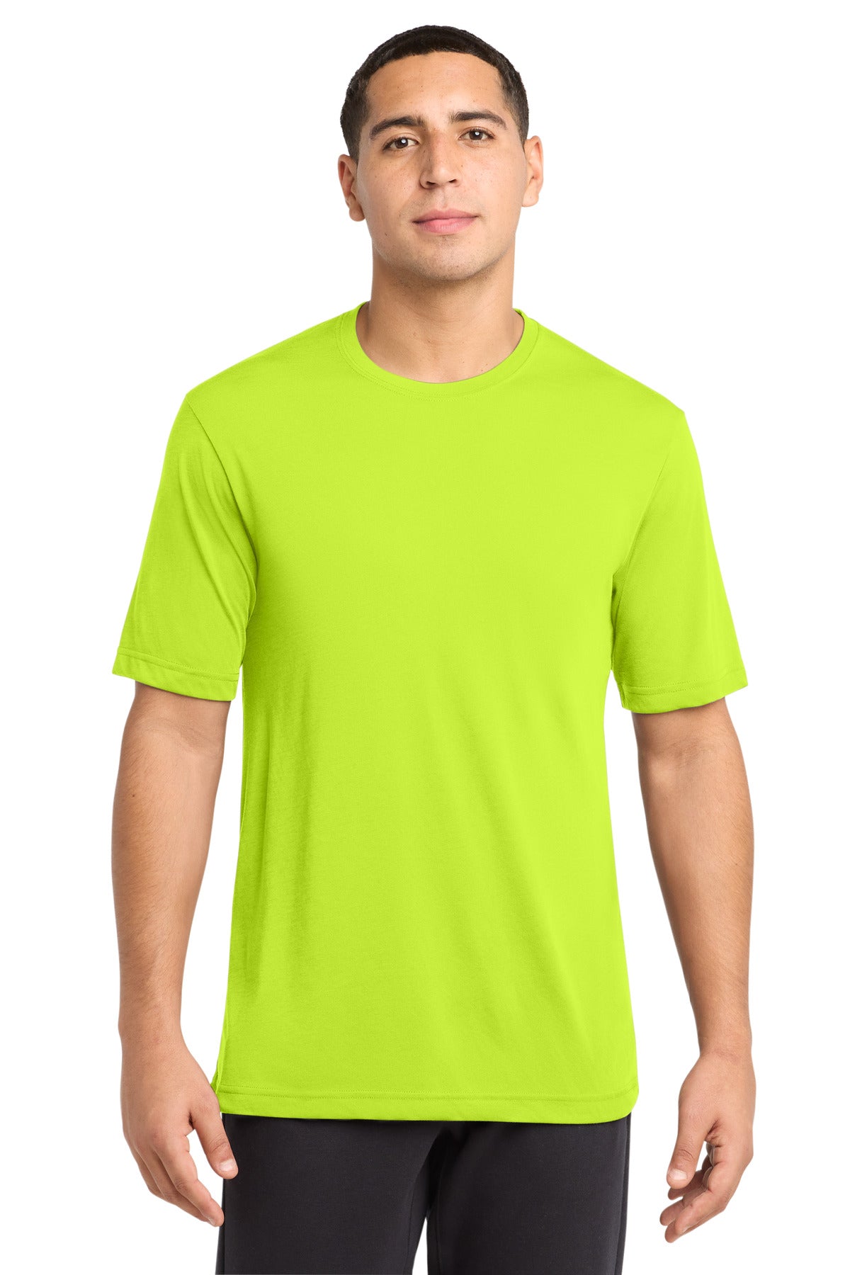 Sport-Tek PosiCharge Competitor Cotton Touch Tee. ST450 - Neon Yellow