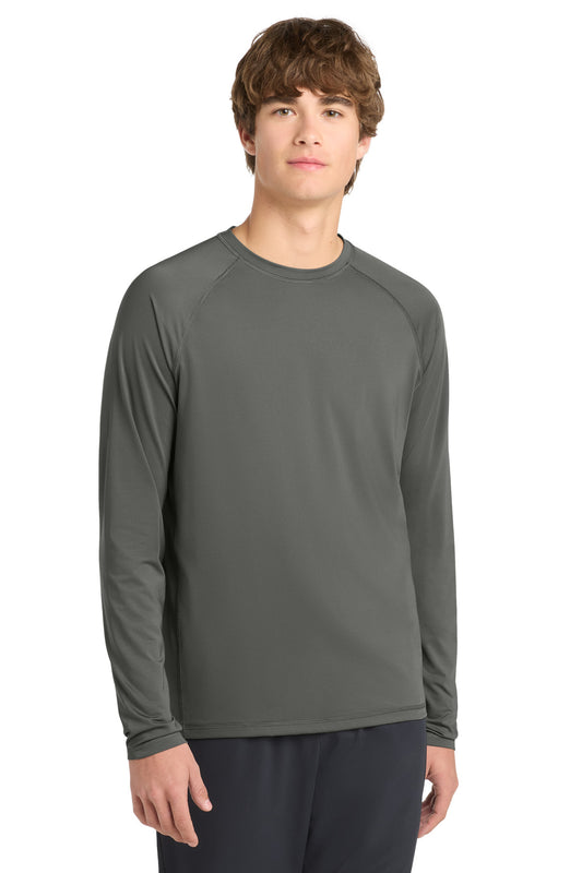 Sport-Tek  Long Sleeve Rashguard Tee. ST470LS - Dark Smoke Grey