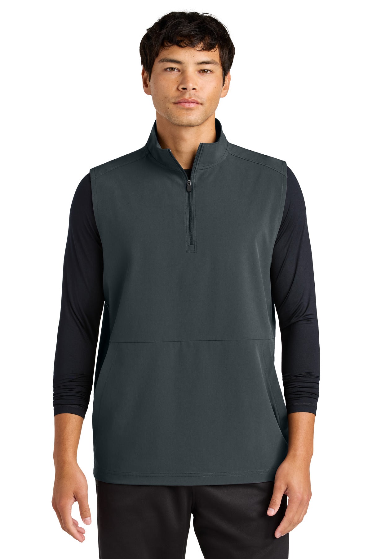 Sport-Tek Repeat 1/2-Zip Vest ST487 - Iron Grey