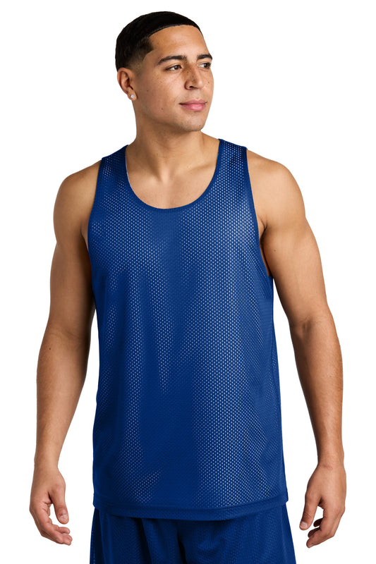 Sport-Tek PosiCharge Reversible Mesh Tank ST5000 - True Royal/ White
