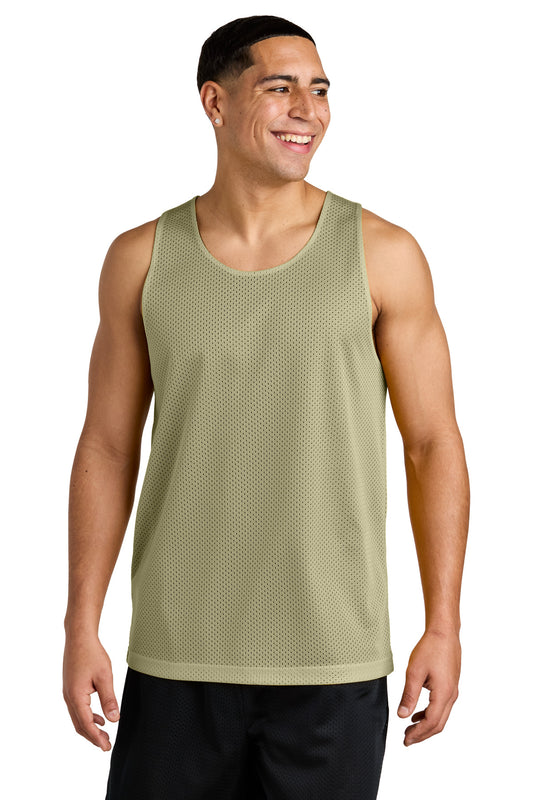 Sport-Tek PosiCharge Reversible Mesh Tank ST5000 - Vegas Gold/ Black