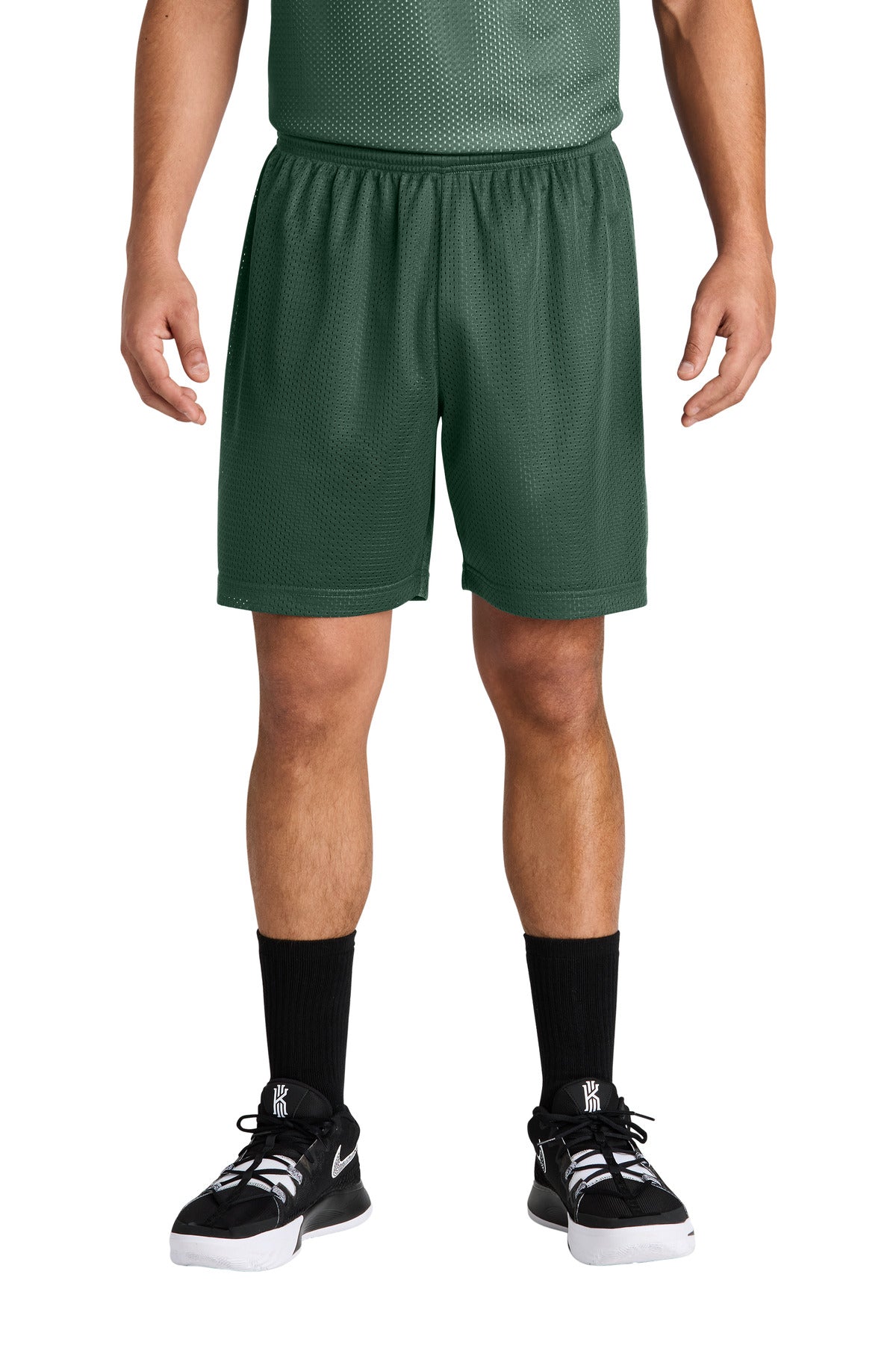 Sport-Tek PosiCharge Mesh 7  Short ST5100 - Forest Green