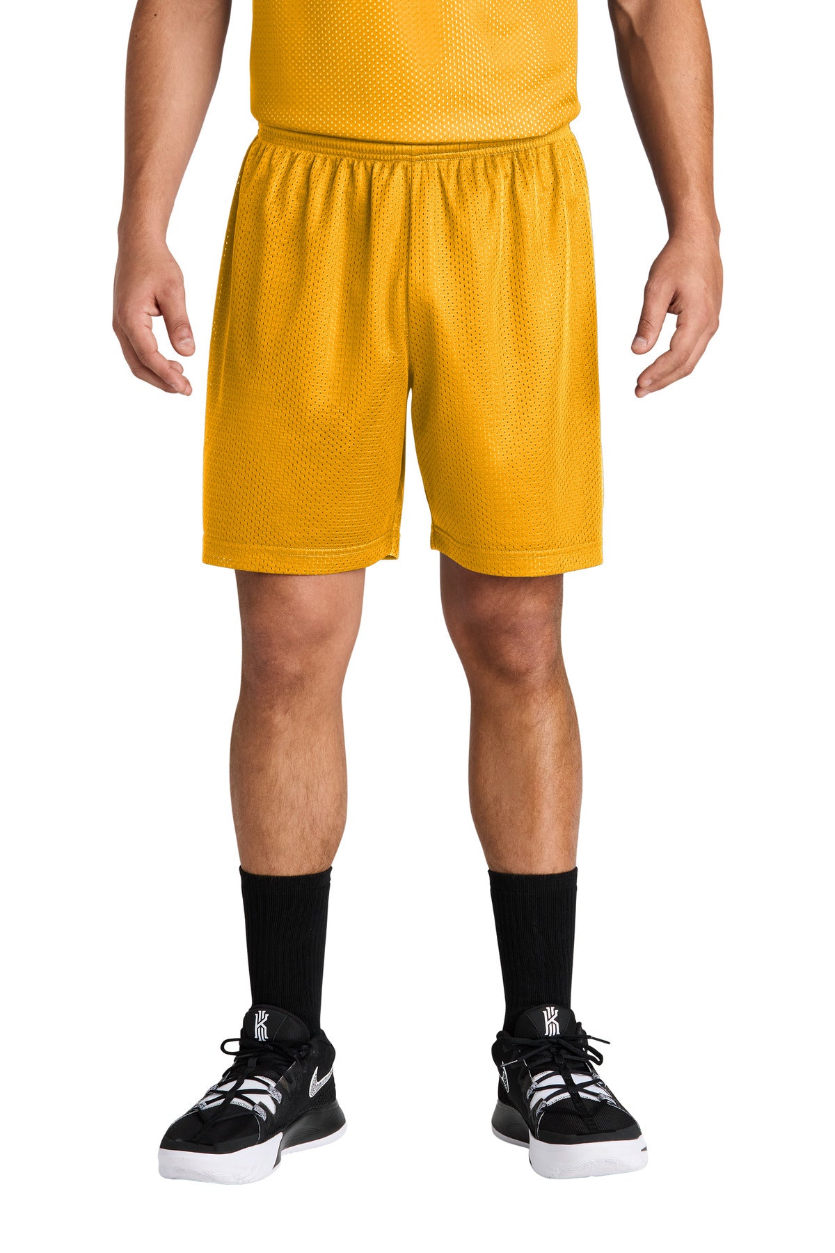Sport-Tek PosiCharge Mesh 7  Short ST5100 - Gold