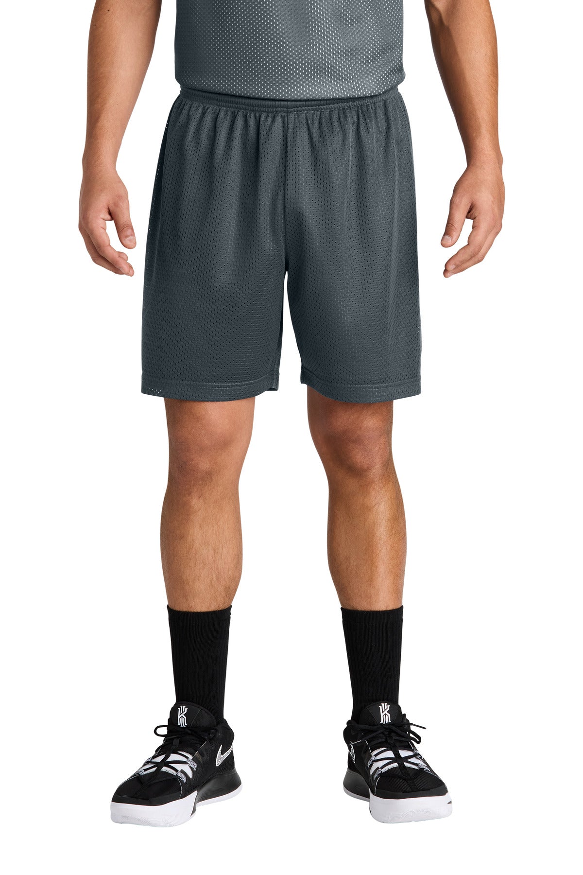 Sport-Tek PosiCharge Mesh 7  Short ST5100 - Iron Grey