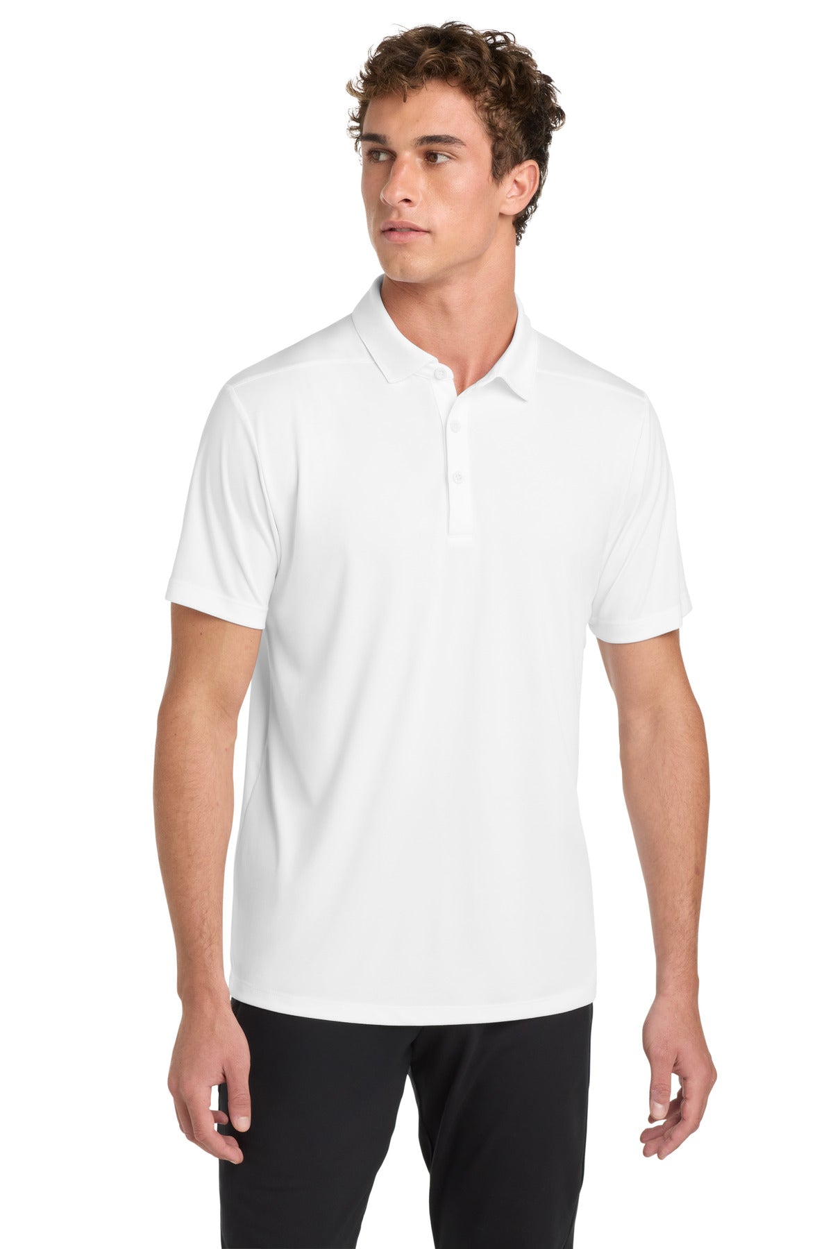 Sport-Tek   Posi-UV  Pro Polo. ST520 - White