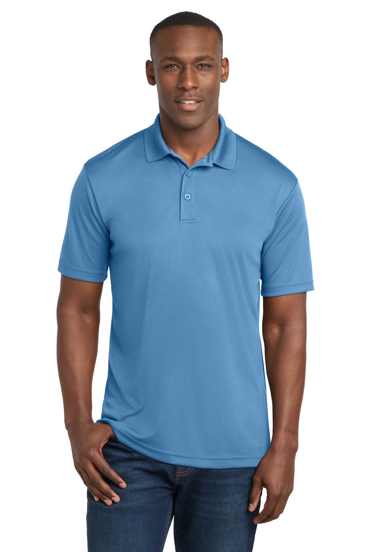 Sport-Tek  PosiCharge  Competitor  Polo. ST550 - Carolina Blue