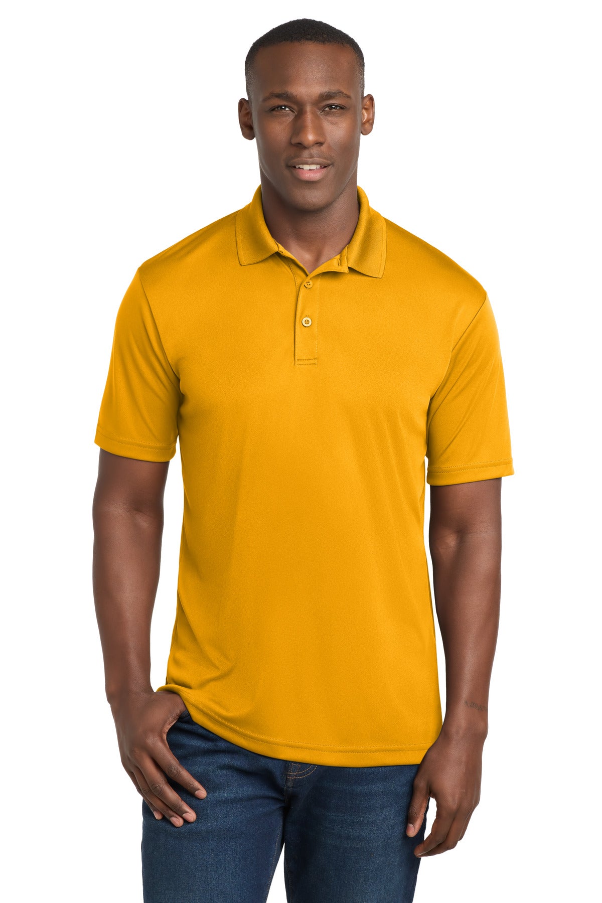 Sport-Tek  PosiCharge  Competitor  Polo. ST550 - Gold