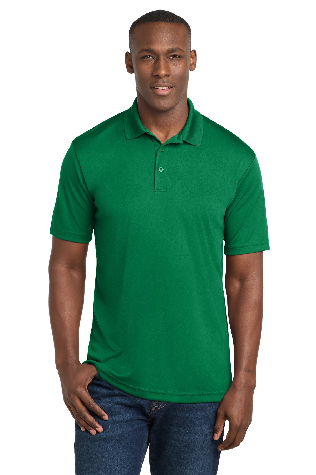 Sport-Tek  PosiCharge  Competitor  Polo. ST550 - Kelly Green