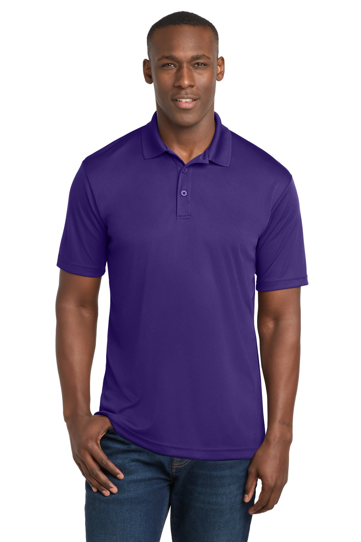 Sport-Tek  PosiCharge  Competitor  Polo. ST550 - Purple