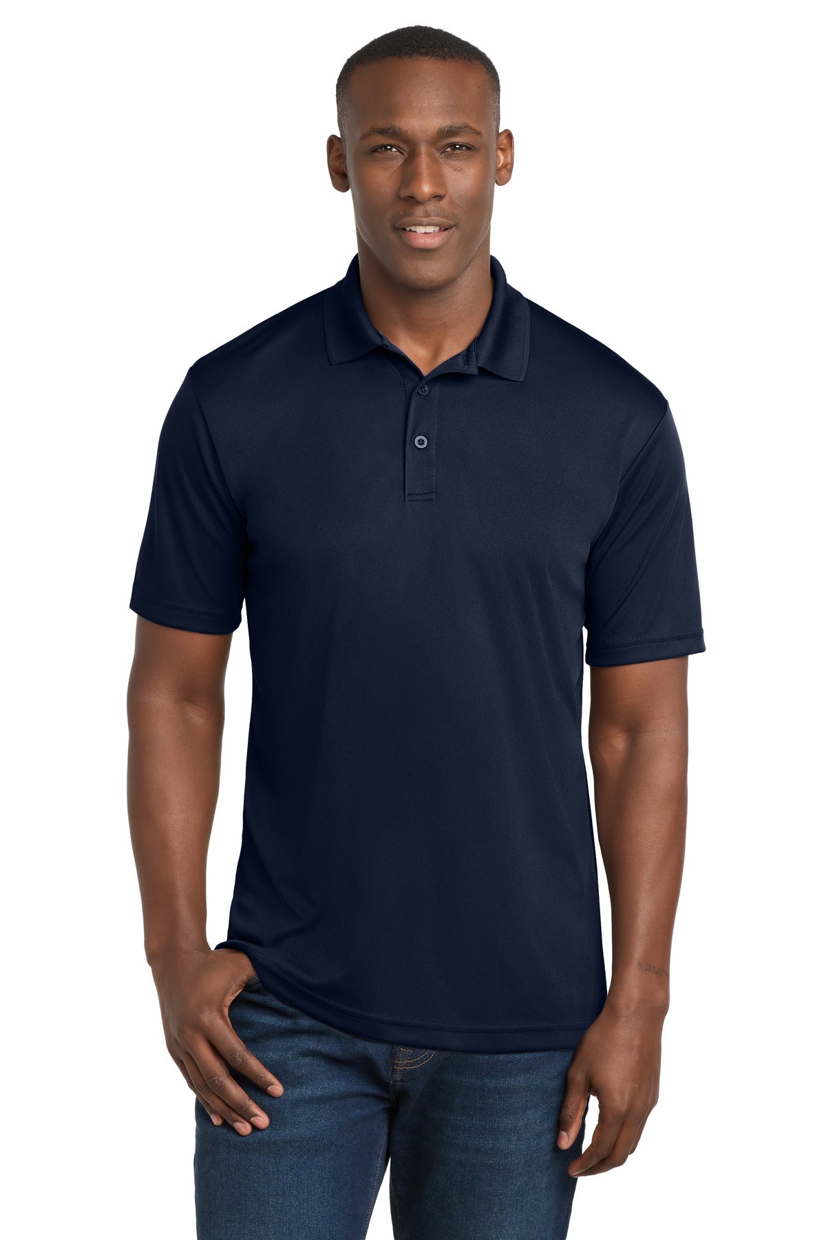 Sport-Tek  PosiCharge  Competitor  Polo. ST550 - True Navy