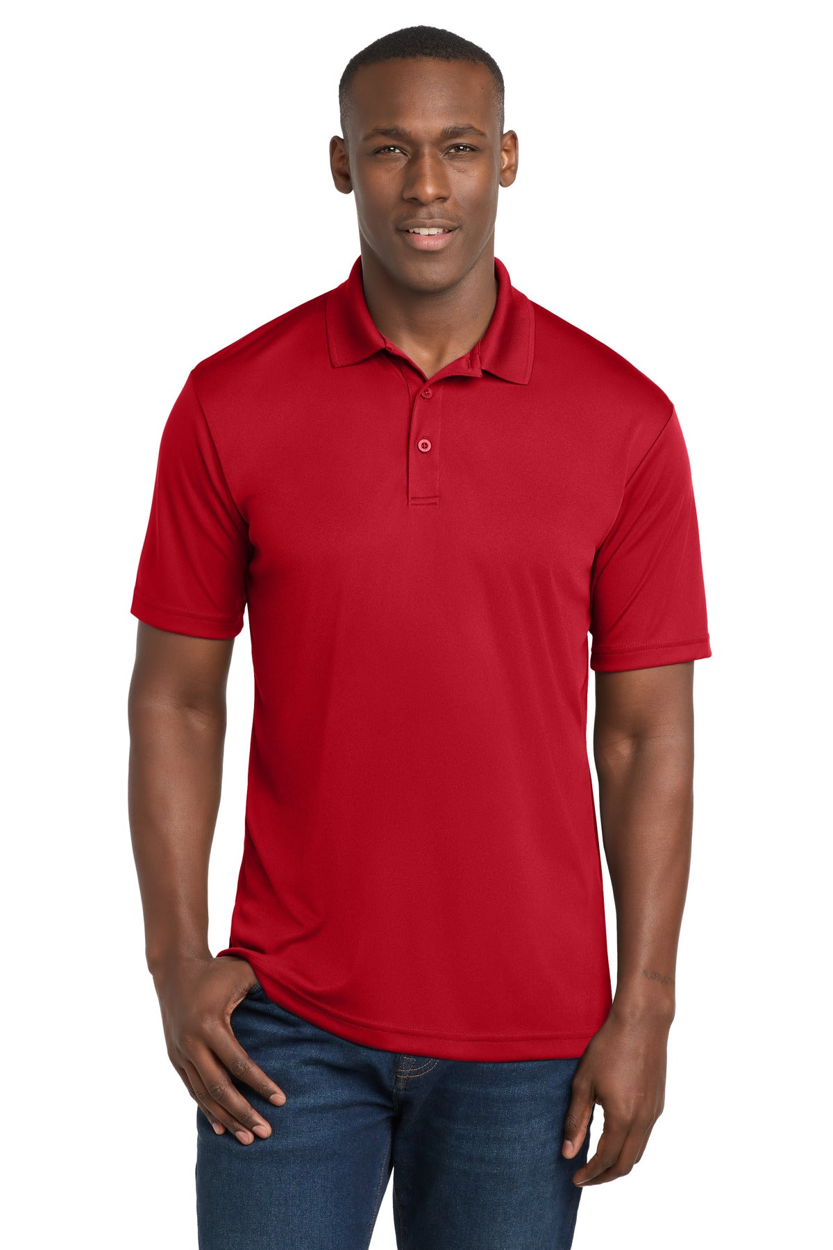 Sport-Tek  PosiCharge  Competitor  Polo. ST550 - True Red