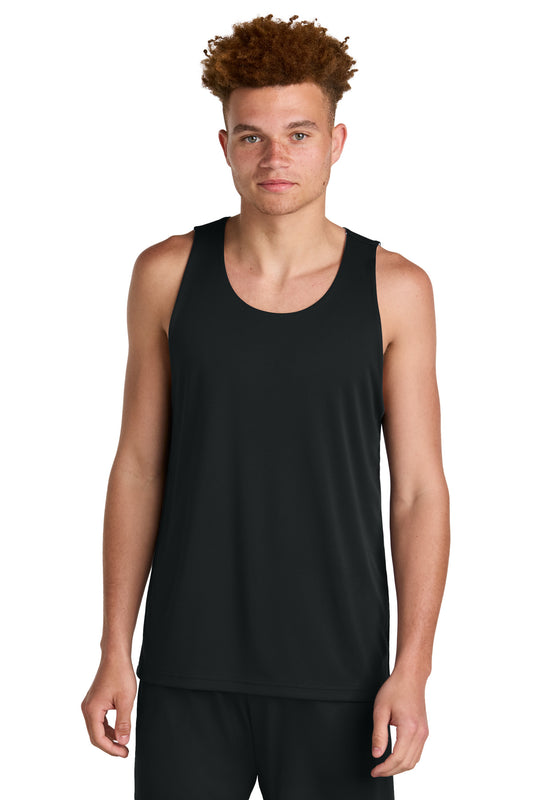 Sport-Tek PosiCharge Competitor Rev Tank ST551 - Black/ White