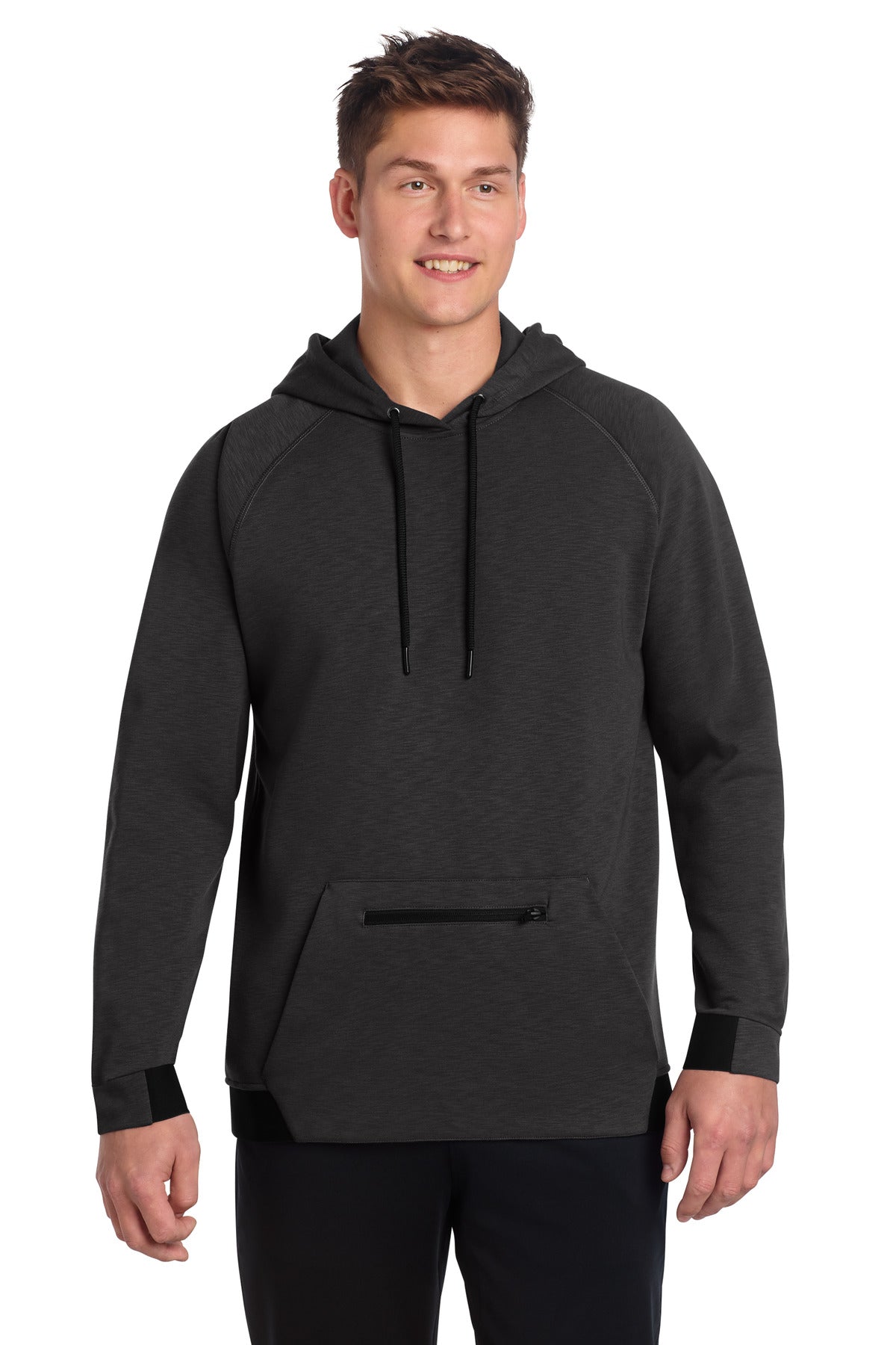 Sport-Tek PosiCharge Strive Hooded Pullover ST571 - Black