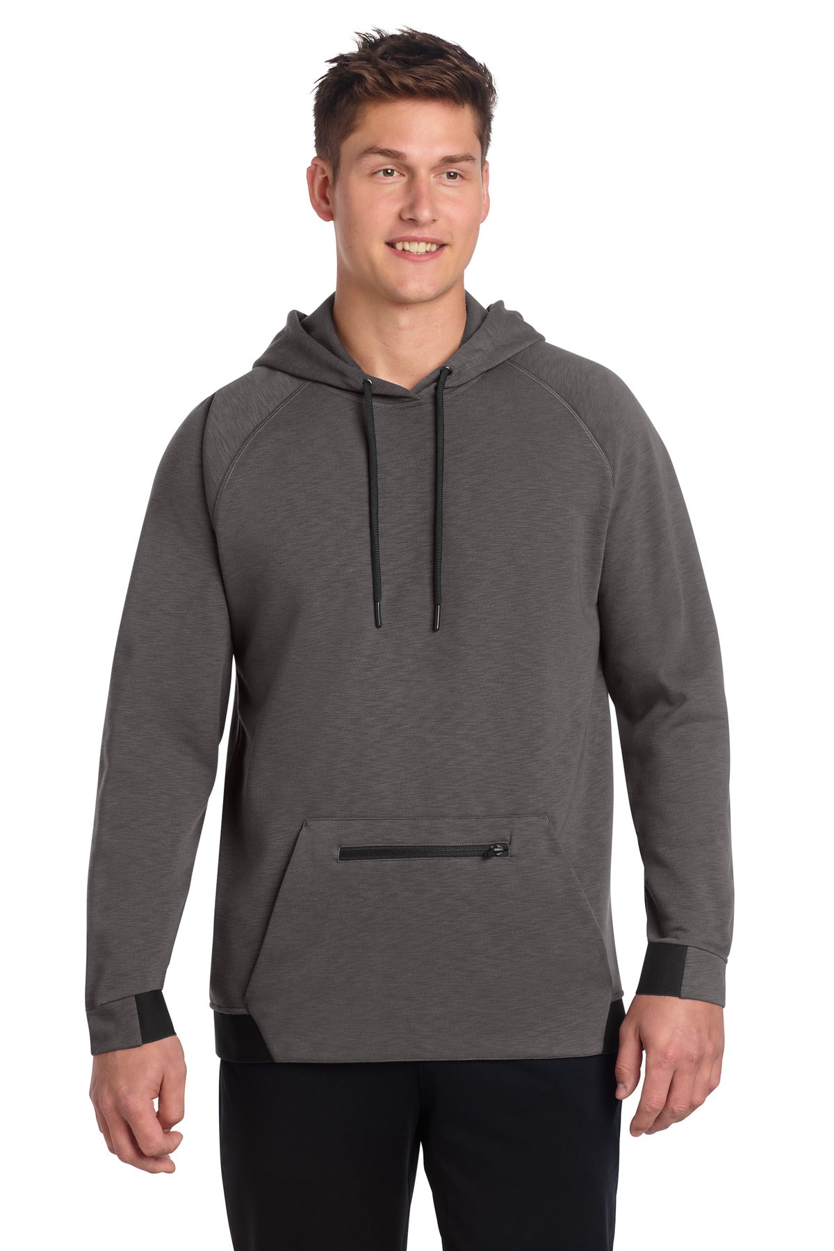 Sport-Tek PosiCharge Strive Hooded Pullover ST571 - Graphite