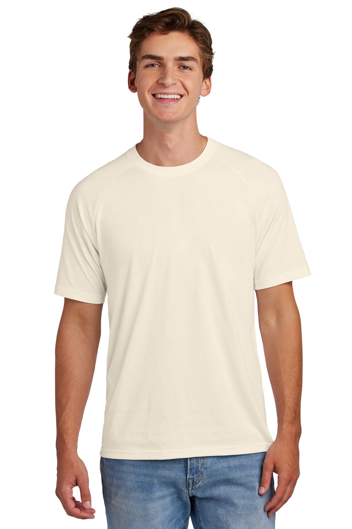 Sport-Tek Halftime Raglan Tee ST6040 - Ecru