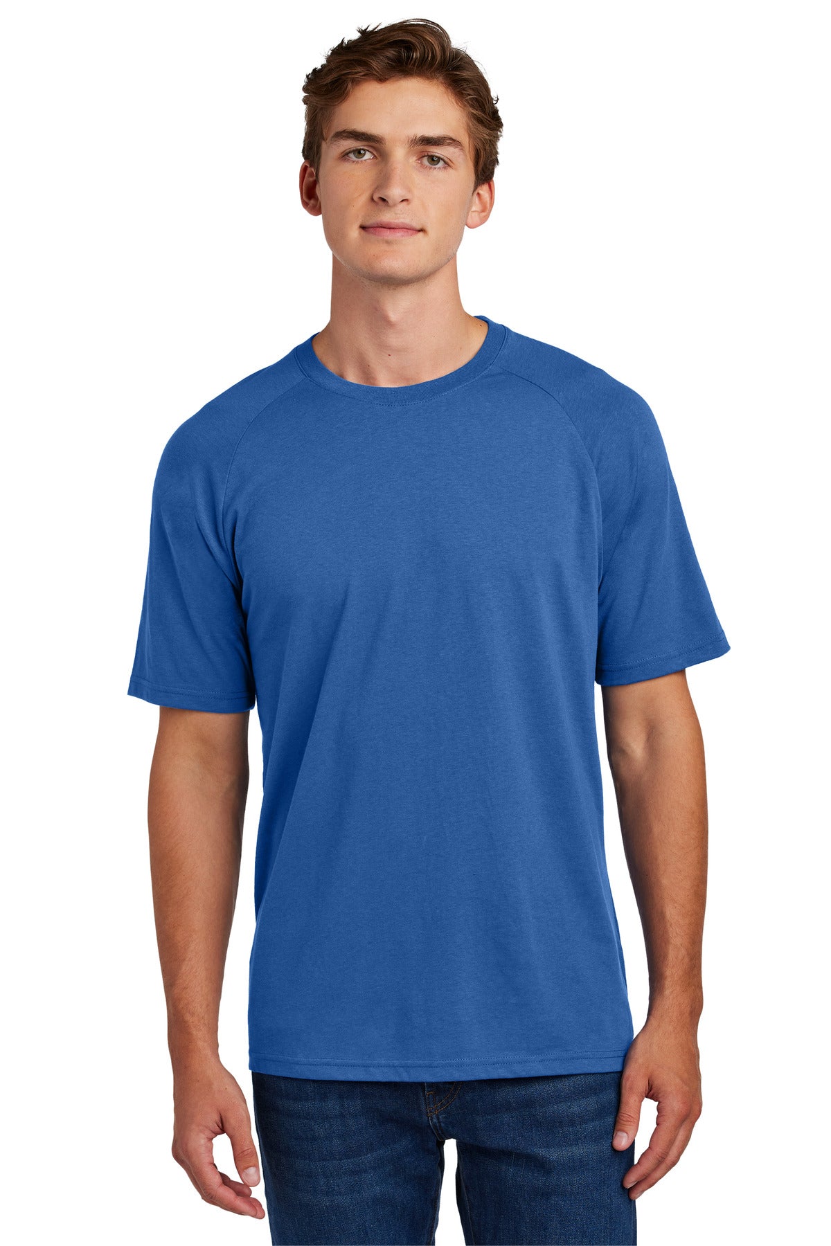 Sport-Tek Halftime Raglan Tee ST6040 - True Royal