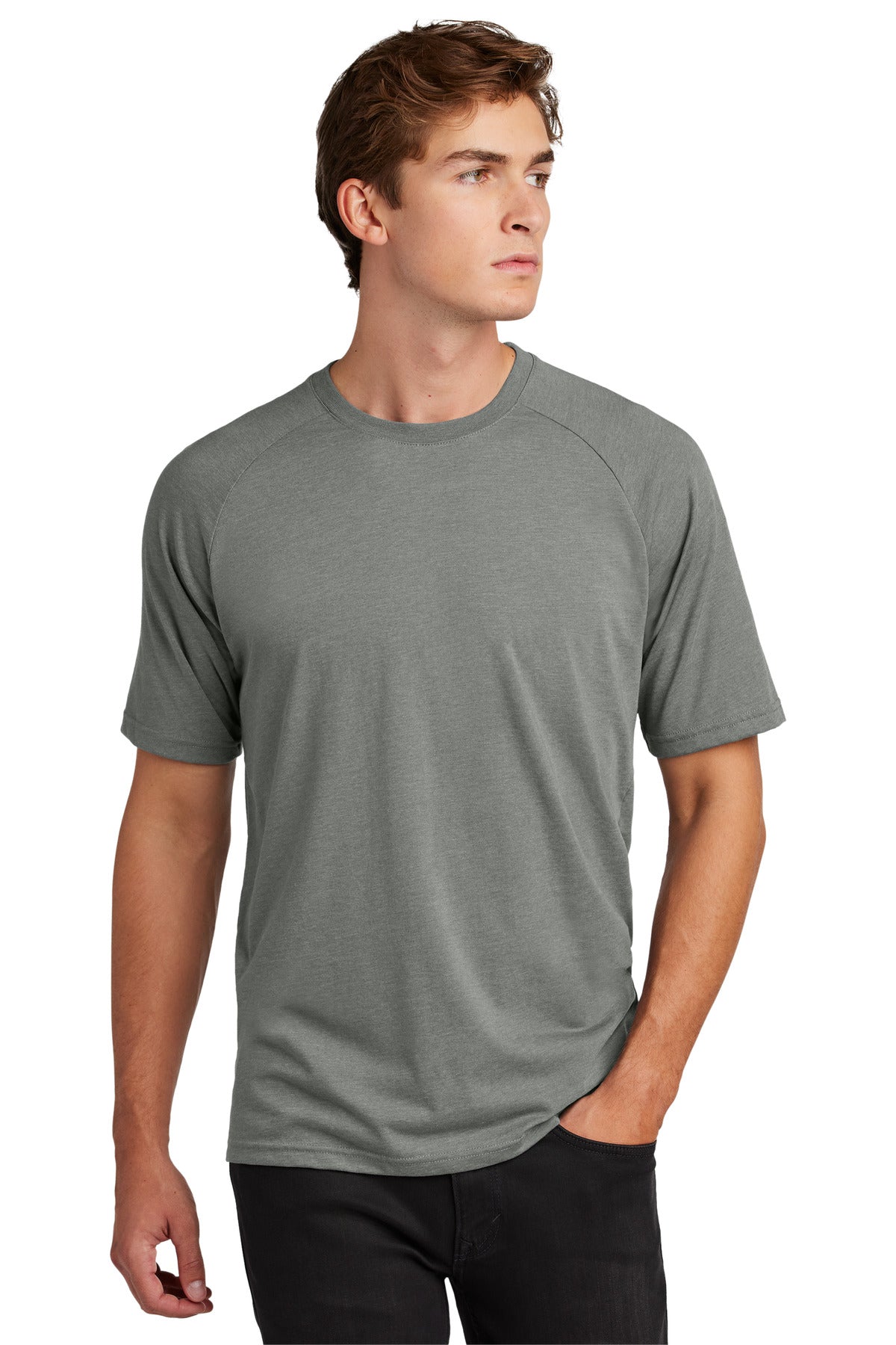 Sport-Tek Halftime Raglan Tee ST6040 - Vintage Heather