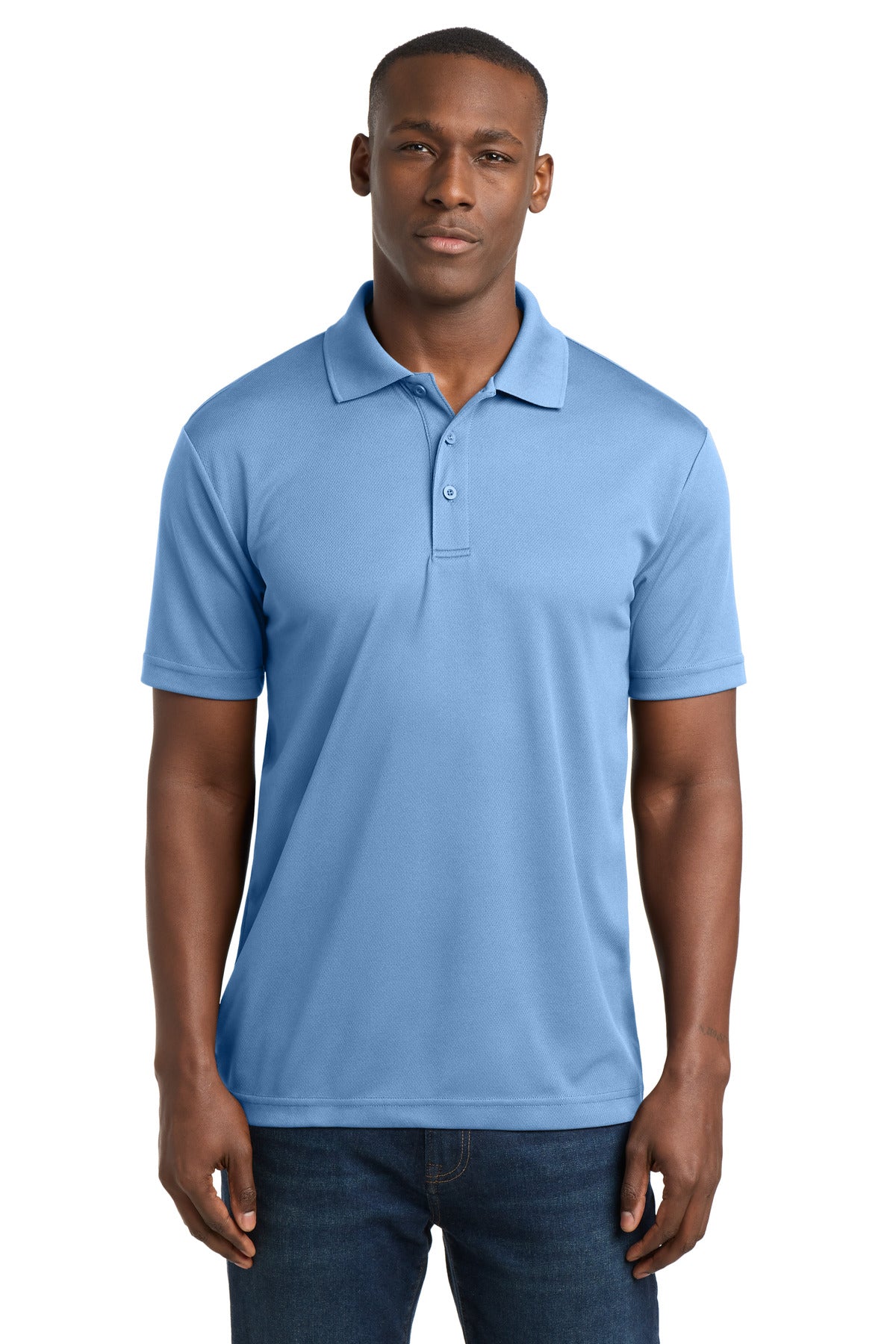 Sport-Tek PosiCharge RacerMesh Polo. ST640 - Carolina Blue